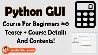 Learn Tkinter With Projects Python Tkinter GUI Tutorial In Hindi