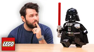 LEGO Star Wars Up-Scaled Darth Vader Minifigure REVIEW | Set 75461