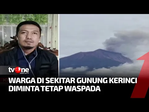 Pantauan Aktivitas Gunung Kerinci Pasca Lontarkan Abu Vulkanik