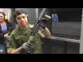 Sig MPX full-auto demonstration