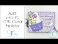Just Fro Yo Gift Card Holder