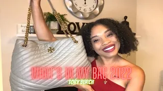whats in my bag 2022 the must have tory burch kira edition