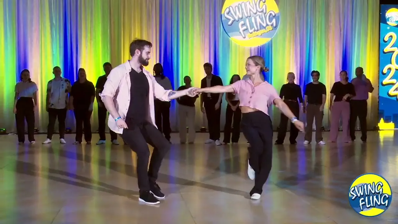 Swing Fling 2024 All Star Strictly Swing Brandon Rasmussen & Alyssa Lundgren