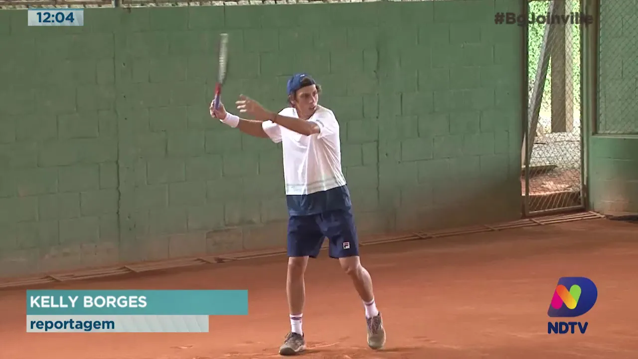 Tênis: Pedro Boscardin foi vice em campeonato que reuniu atletas juvenis e profissionais