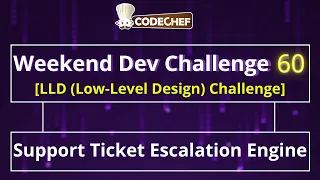 Support Ticket Escalation Engine Weekend Dev 60 LLD Projects