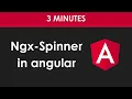 How to implement ngx-spinner in angular loader in angular