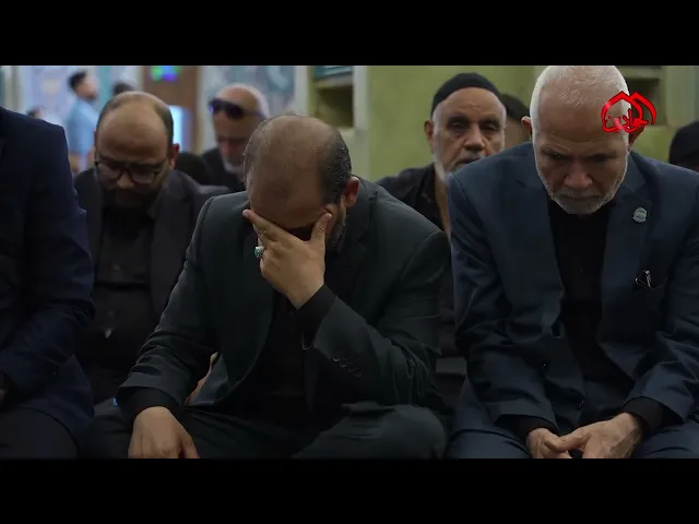 مسير عزاء موظفي ديوان الوقف الشيعي في ذكرى شهادة النبي محمد صلى الله عليه وآله