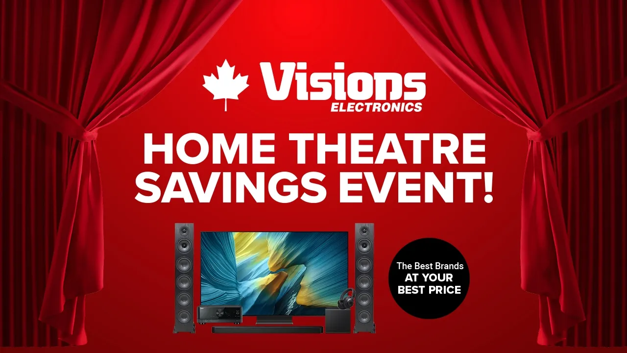 Visions Electronics — Visions Electronics Home Theatre Savings Event (YouTube video ad)