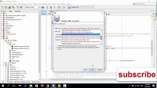 Connection project java with jasper report with Database by Driver SQLServer