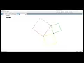 fx-CG500 Constructing a Pythagorean Theorem Model