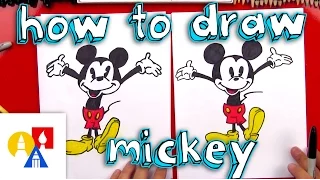 How To Draw Mickey Mouse New Art Giveaway 