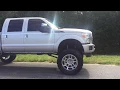 2014 FORD F250 PLATINUM POWERSTROKE FOR SALE 22X14 FABTECH KIT AMP STEPRAILS