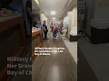 Military Member Surprises Her Grandma on Her Last Day of Chemo