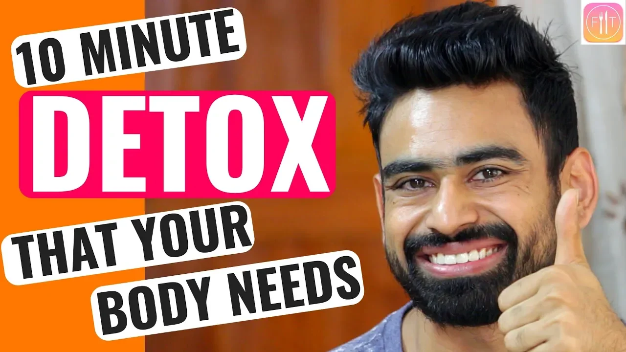 How to Detox Your Body in 10 Minutes (MY DETOX SECRET)