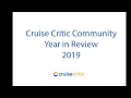 Cruise Critic Community - Year in Review 2019