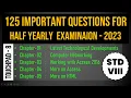 125 Important Questions Half Yearly Exam Class-8 TOUCHPAD PRIME Ver 2 1 coding hub