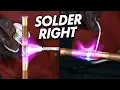 Old School Plumbing Tips for Soldering