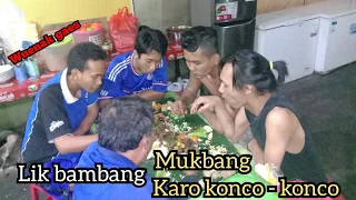 Download LIK BAMBANG MAKAN KARO KONCO KONCO | MUKBANG INDONESIA MP3