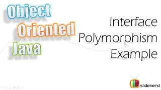 67 Java Interfaces Polymorphism Example