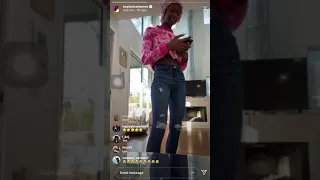 kayla nicole parents reacts to her new song edible on instagram live