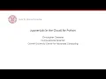 JupyterLab in the Cloud for Python