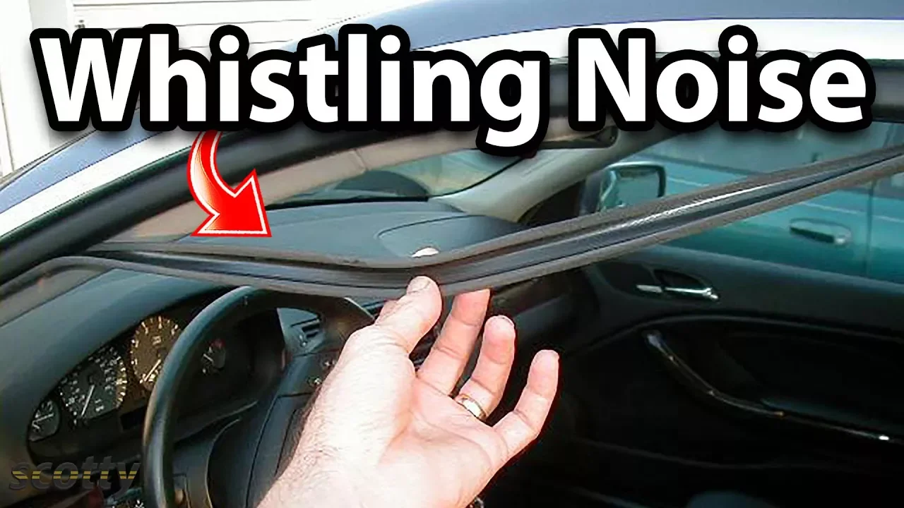 How to Fix Whistling Noise in Your Car (Door Seal)