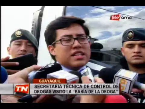 Secretaría técnica de control de drogas visitó la Bahía de la droga