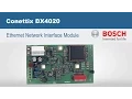 Conettix DX4020 - Telnet configuration