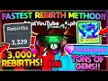 EASY FASTEST REBIRTH METHOD - Mining Simulator 2 Roblox