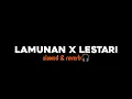 Lagu lamunan x lestari slowed reverb | viral trend tiktok