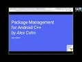 Package management for Android C