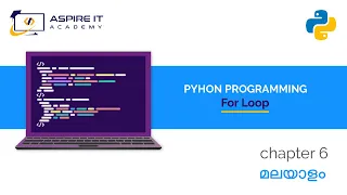 Chapter 6 For Loop Python Malayalam Tutorial For Beginners