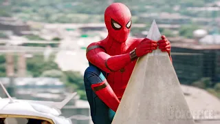 resgatando os amigos de mj no monumento de washington homem aranha de volta ao lar clipe 4k