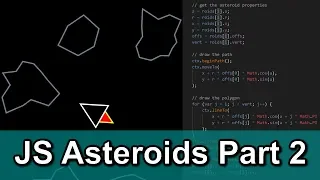 JS Asteroids Game Part 2 Asteroids Creation