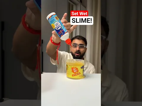 SET WET HAIR GEL = SLIME🧪 ??