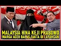 KURANG AJAR ⁉️MEDIA MALAYSIA FITNAH PRABOWO SEPERTI ZIONIS, WARGA ACEH AUTO BALAS KASIH FAHAM ‼️