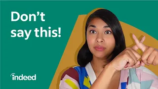 WARNING Tell Me About Yourself Interview Bad Answers to AVOID Indeed Career Tips