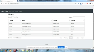 Angular Datatable working example with dynamic data