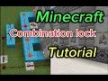 Redstone Combination Lock tutorial for Minecraft Java and bedrock