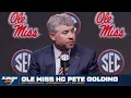 Ole Miss HC Pete Golding - SEC Media Days 2026