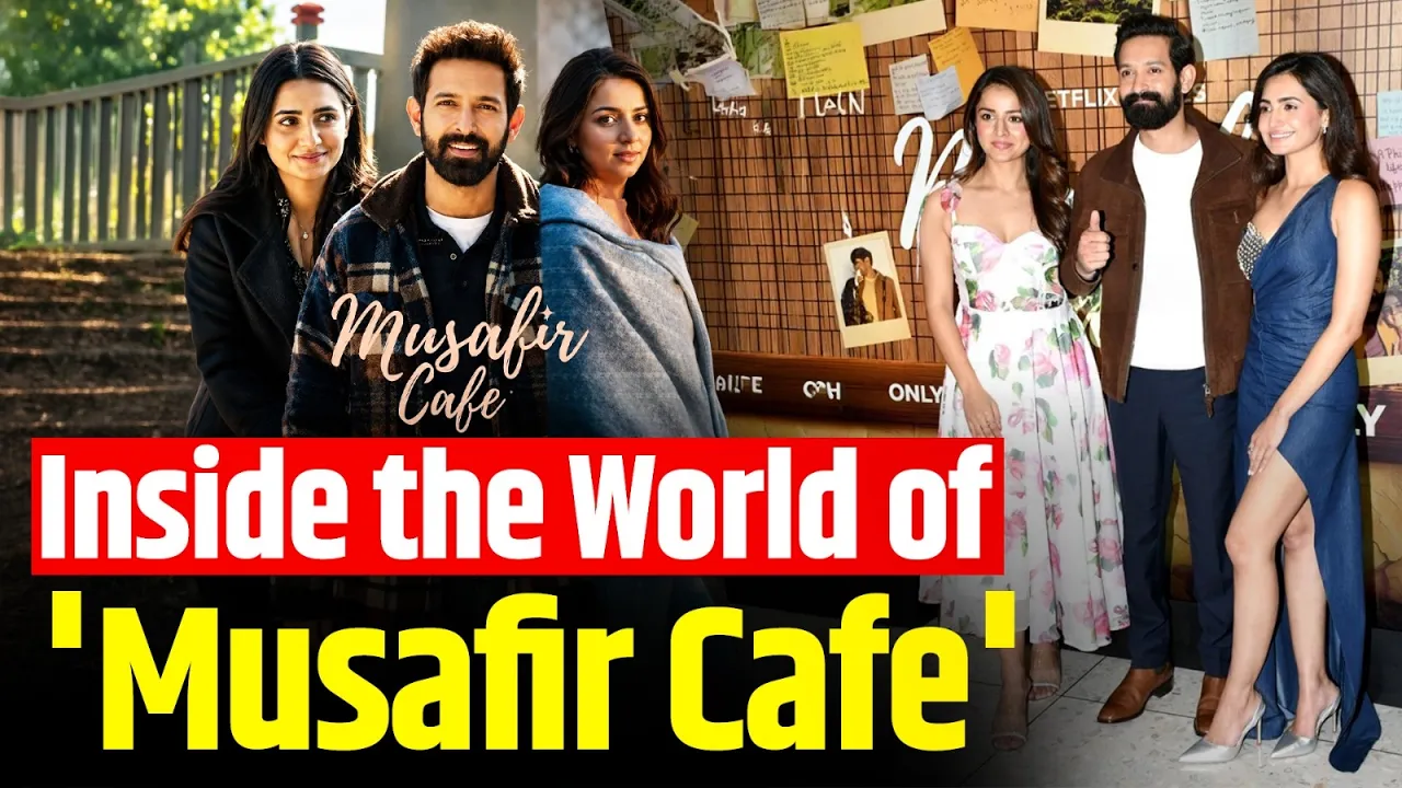 'Musafir Cafe' Team Builds Excitement at Trailer Preview, Vikrant Massey Shares Special Insights