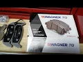 08 FORD CROWN VICTRIA Rear brake pad replacement Wagner TQ-ThermoQuiet