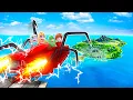 Jumping SUPERHERO CARS Across ENTIRE MAP In GTA 5