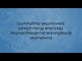 Download Lagu Isummat - Isinnguavit / Karaoke