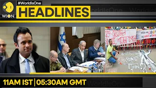 Israel: 737 Prisoners to Be Freed | Ramaswamy Plans to Run for Ohio Governor | WION Headlines