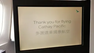 Cathay Pacific CX888 Landing in New York JFK