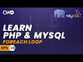Foreach Loop PHP for beginners Learn PHP PHP Programming Learn PHP in 2020