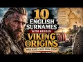 10 English Surnames With Hidden Viking Origins Is Yours One of Them
