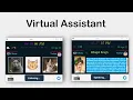 Virtual Assistant ChatBot Python Tkinter Opencv