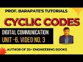 CYCLIC CODES